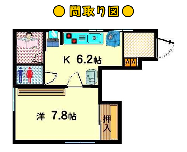 キャンパス白鳥Ⅱ 間取り図