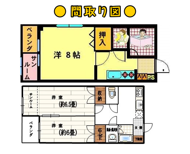 ジュビロ桜 間取り図